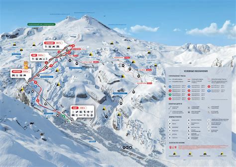 map of mount elbrus 1