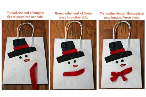 Snowman Gift Bags The Ivey League