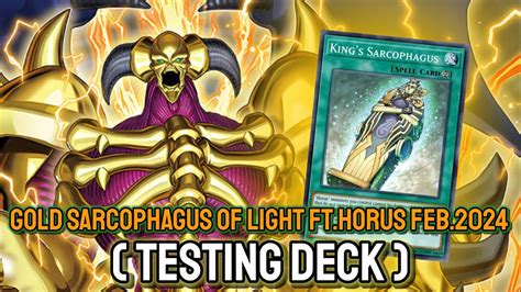 Ygopro Gold Sarcophagus Of Light Fthorus Feb2024 Testing Deck