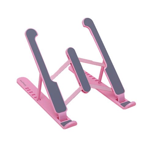 Portable And Foldable Laptop Stand Pink 10 X 173 X 055 In Kroger