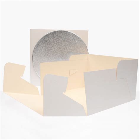 Cake Box And Round Cake Board Funcakes