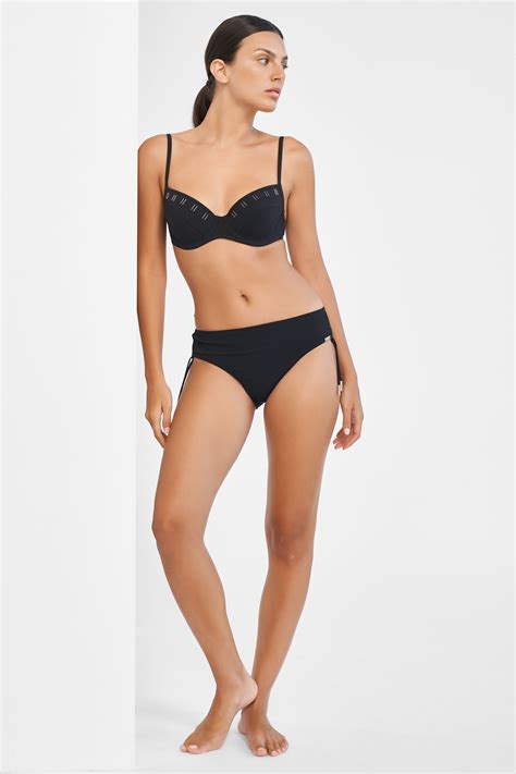 Bikini Slip 510 Black Silver MARYAN MEHLHORN