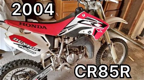 2004 Honda Cr85r 2 Stroke Startup Youtube