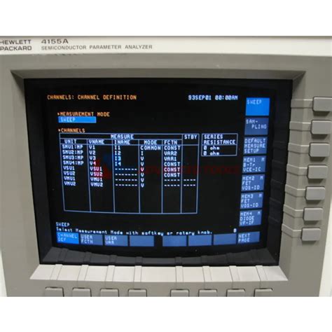 Hp 4155a Semiconductor Parameter Analyzer