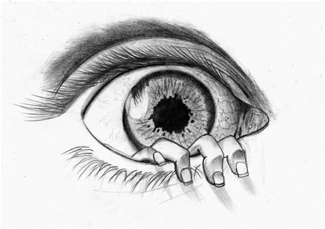 Hand In Eye By Chris Blake On Deviantart