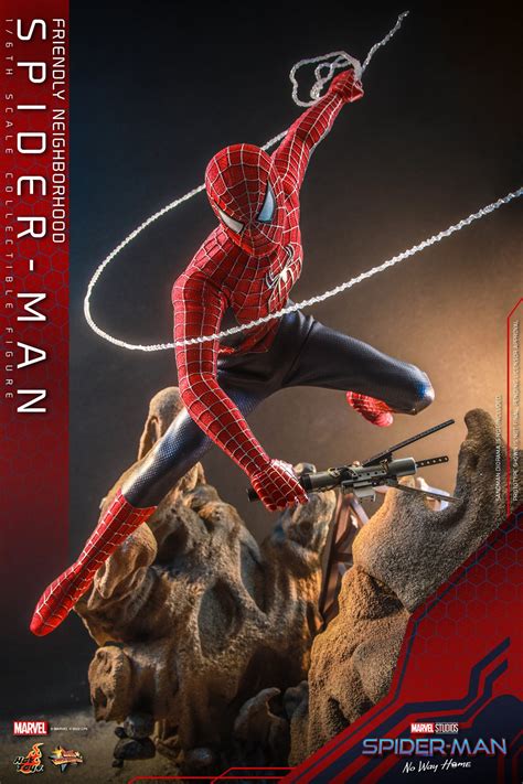 Spider Man No Way Home Friendly Neighborhood Spider Man Figure By Hot Toys The Toyark News