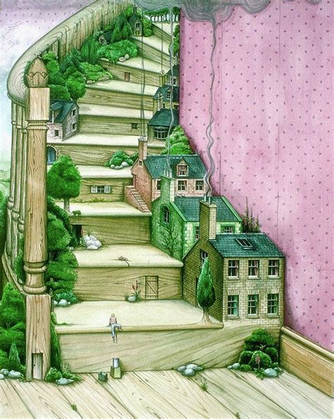 Living Stairs Art Print By Mgl Meiklejohn Graphics Licensing Stair