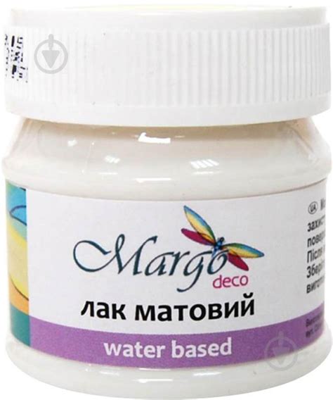 ᐉ Лак финишный матовый на водной основе 50 мл • Купить в Киеве, Украине ...