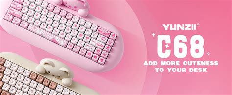 Yunzii C Hi Fi Silicone Hot Swap Wireless Rgb Mechanical Keyboar El Bs