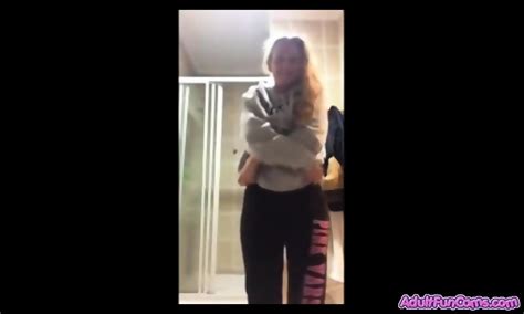 Perfect Tits Undressing Babe