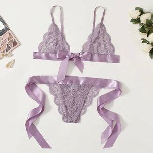 Intimates Sleepwear Lavender Lace Lingerie Set Poshmark