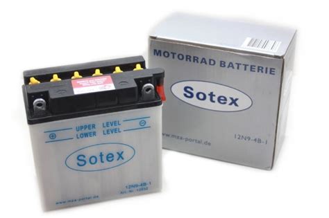 Batterie 12Volt 9Ah MZ ETZ250 ETZ251 ETZ301 · Zweirad Schubert