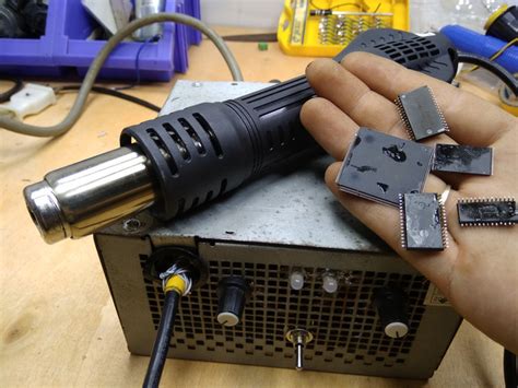 SOLDERING REWORK STATION HOT AIR GUN Page 1