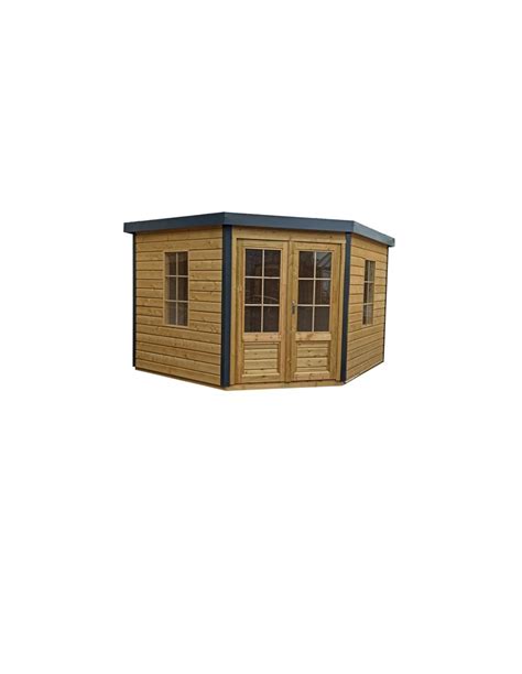 Corner Premium Garden Shed. Stylish Corner Sheds with Beautiful Front