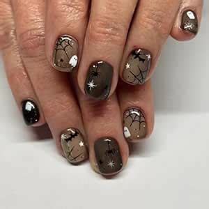 Amazon 24 Pcs Halloween Press On Nails Short Square SHANRUN Nude