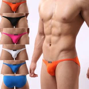 Brave Person Low Rise Nylon Briefs Mini Mens Bikini Swimwear Biquini