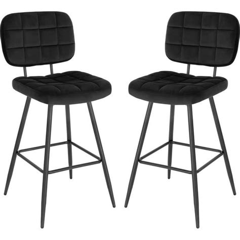 EUGAD Tabouret Bar Lot De 2 Chaise De Bar Tabouret De Cuisine En