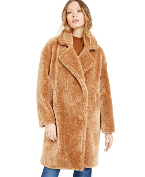 Michael Kors Faux Fur Teddy Coat Reviews Coats Jackets Women