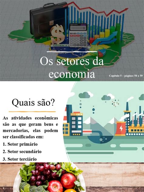Sobre Outras Areas Voltadas A Economia - Setores da Economia: Primário, Secundário e Terciário | PDF | Casa e Jardim