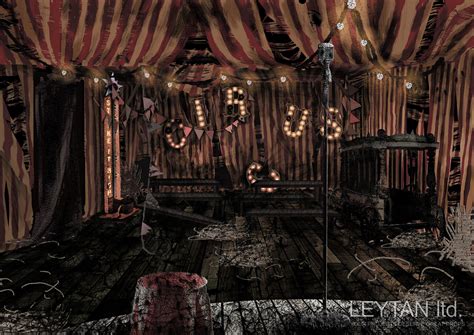 Artstation Abandoned Circus Simona Ilieva Circus Aesthetic