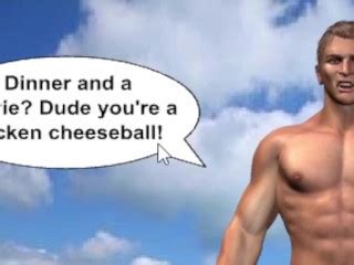 Gay Sex On The Beach W HentaiGayming Pornhub