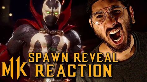 SPAWN REVEAL Reaction MK11 YouTube