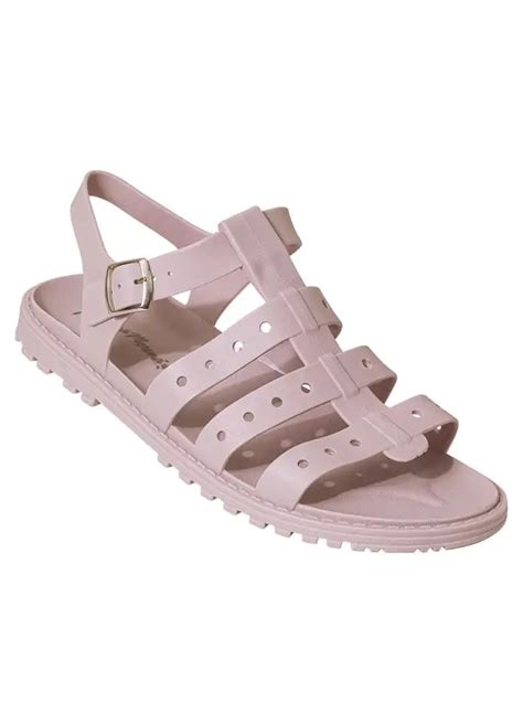 Sandália Nude Cabedal Vazado Perfecta