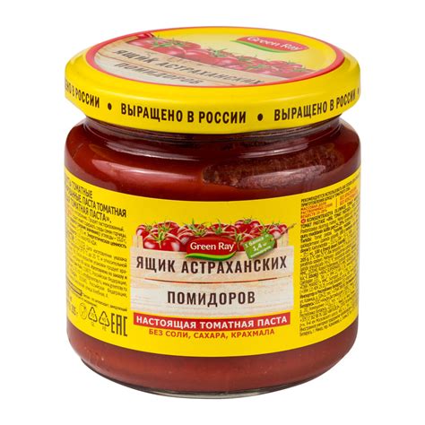 Продукты томатные концентрированные, паста томатная «Настоящая томатная ...