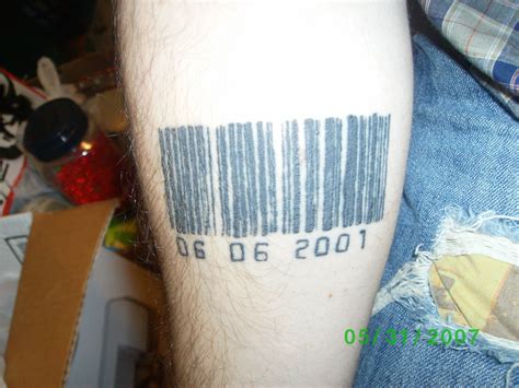 Barcode Tattoos Designs Ideas And Meaning Tattoos For You