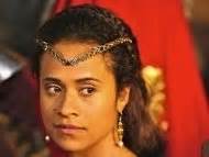 Naked Angel Coulby In Merlin