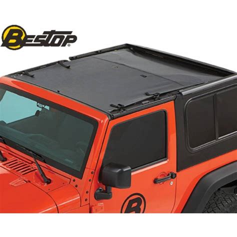 Bikini Top Safari Targa Style Bestop Para Jeep Wrangler Jk Puertas