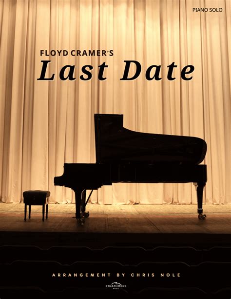 Last Date By Floyd Cramer Piano Solo Digital Sheet Music Sheet