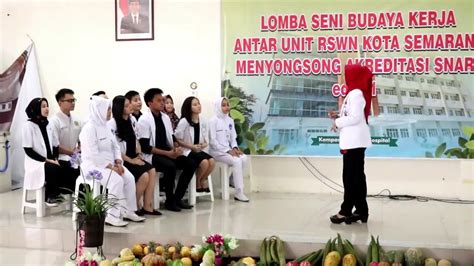 Lomba Seni Budaya Kerja Antar Unit Kerja RSUD K R M T Wongsonegoro