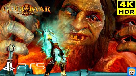 KRATOS VS HEFESTO 4K LEGENDADO PT BR GOD OF WAR 3 REMASTERED YouTube