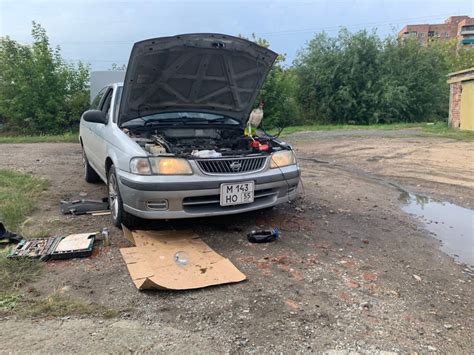 Промывка форсунок и раскоксовка ДВС — Nissan Sunny (B15), 1,5 л, 2000 ...