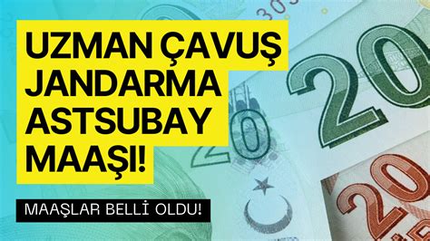 Jandarma Uzman Çavuş Astsubay Maaşları 2023 Maaşları Ne Kadar Belli Oldu