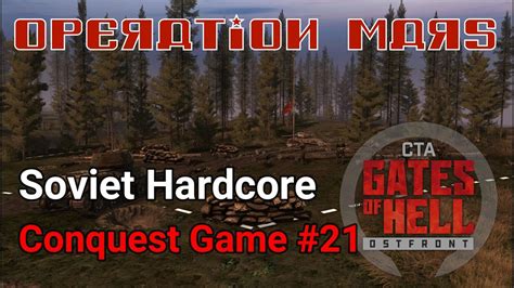Operation Mars Russian Hardcore Conquest Game YouTube