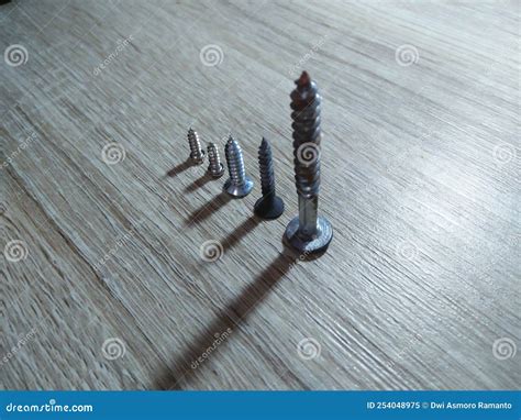 Several Types and Sizes of Nails Stock Image - Image of weapon, guitar ...