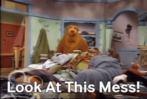 Bear In The Big Blue House Look At This Mess Bear In The Big Blue