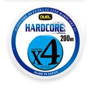 DUEL PE Line Hardcore X4 200m No 1 0 PE Line Discovery Japan Mall