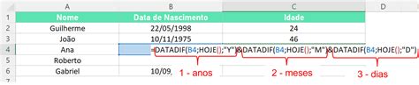 Calcular Idade No Excel Smart Planilhas