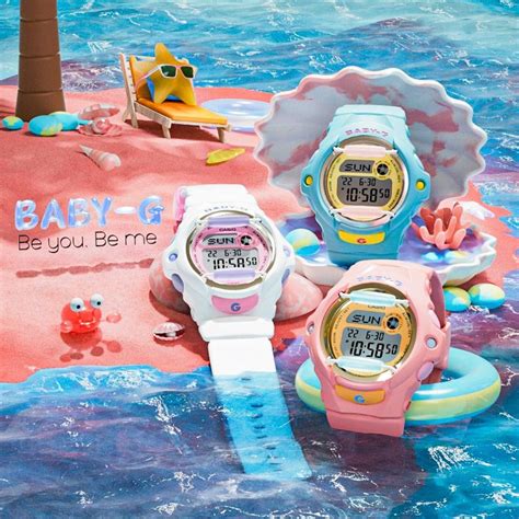 Bg Pb Baby G Basic Blanco Casio