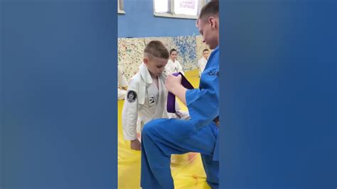 награждение’’ фиолетовый пояс по Кудо - YouTube
