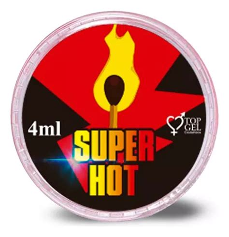 Pomada Lubrificante Esquenta Super Hot 4g Top Gel MercadoLivre