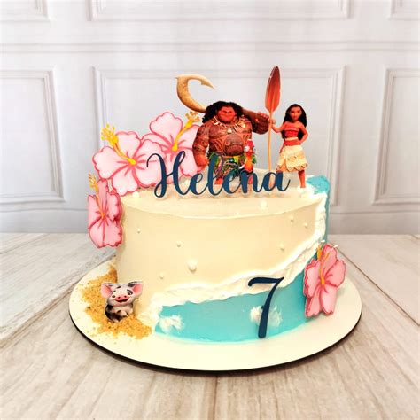 Moana Bolo De Aniversário - Bolo aniversário chantininho Moana e Maui - Helena | Bolo de ...