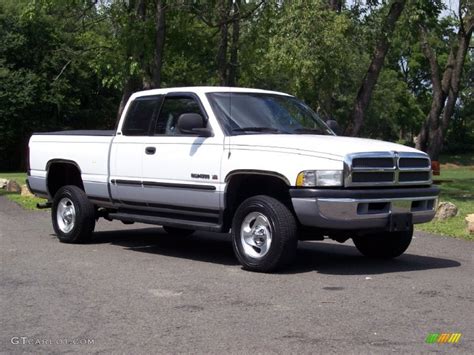 2000 Bright White Dodge Ram 1500 Slt Extended Cab 4x4 50965403