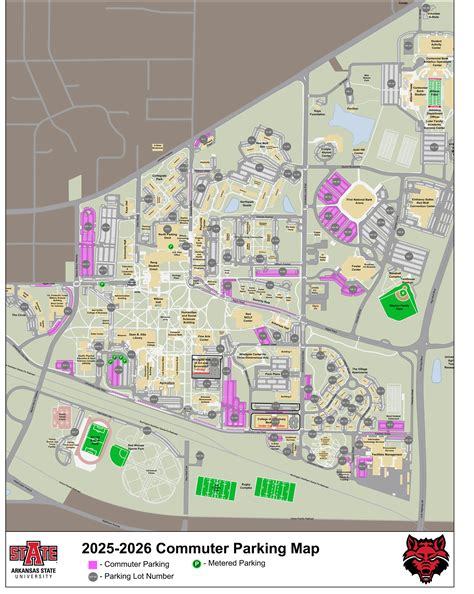 Commuter Parking Lots | A-State Knowledge Base