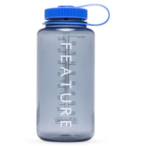 Feature Logo Nalgene Bottle - Grey/Blue