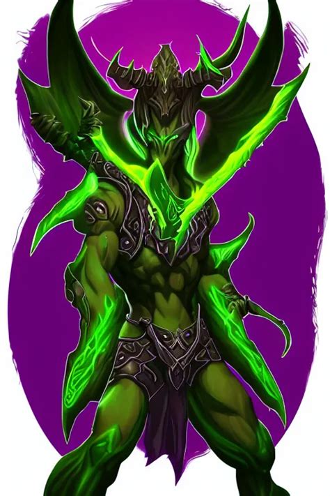 Illidari Demon Hunters From World Of Warcraft Trending Stable Diffusion