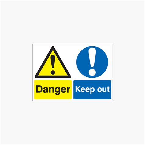 Danger Keep Out Sign Printable